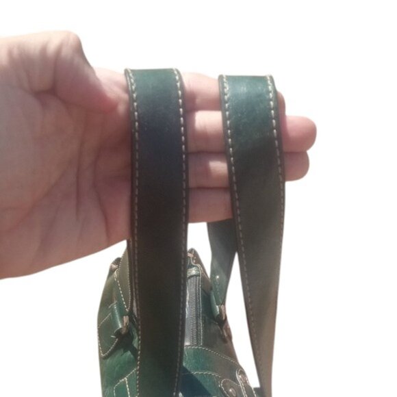 Wilson Leather | Green Leather Shoulder bag | GUC - Picture 5 of 5